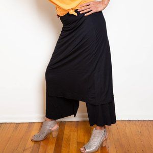 TORUS Black Viscose Pants, S